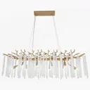 Люстра подвесная Arte Milano-2 23210.1000.10.e14.b ib 10 ламп 20 м² цвет бронза