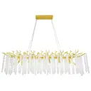 Люстра подвесная Arte Milano-2 23210.1200.14.g9.a gd 14 ламп 28 м² цвет золото