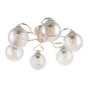 Люстра потолочная Arte milano Amalfi-329207/6 gd 6 ламп 12 м² цвет золото