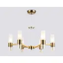 Люстра подвесная Ambrella light Modern Lh55114 6 ламп 12 м² цвет латунь