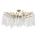 Люстра потолочная Arte Milano-1 23111.1000.14.e14.d ib 14 ламп 28 м² цвет бронза