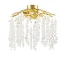 Люстра потолочная Arte Milano-3 23312.360.3.g9.d gd 3 лампы 6 м² цвет золото