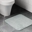 Коврик для туалета Swensa Ping 50x50 см цвет голубой