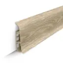 Плинтус Ideal ПВХ дуб норвежский 2200x70x22 мм
