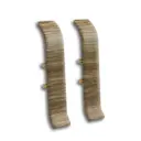 Соединитель для плинтуса Ideal «Дуб Лоо» высота 70 мм 2 шт.