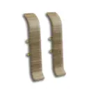 Соединитель для плинтуса Ideal «Дуб Байкал» высота 70 мм 2 шт.