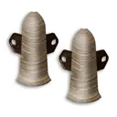 Угол наружный для плинтуса Ideal «Дуб Хартли» высота 70 мм 2 шт.