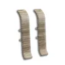 Соединитель для плинтуса Ideal «Дуб Чедер» высота 70 мм 2 шт.