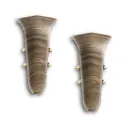 Угол внутренний для плинтуса Ideal «Дуб Лоренц» высота 70 мм 2 шт.