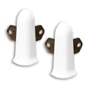 Угол наружный для плинтуса Ideal «Белый» высота 70 мм 2 шт.