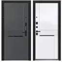 Входная дверь Foreman Verto 7 левый 205x96см цвет стронг оскуро/эмалит белый