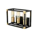 Настенный светильник Lumina deco Waldorf Ldw 1140-3 bk+md цвет черный