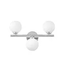 Настенный светильник Lumina deco Marsiada Ldw 6033-3 chr цвет хром/белый