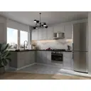 Навесной шкаф Сурская мебель Келли 70x71.6x34.5 см МДФ цвет серый