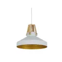 Светильник подвесной Lumina deco Voli Ldp 8037-350 wt+gd 1 лампа 2 м² цвет черный