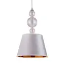 Светильник подвесной Lumina deco Muraneo Ldp 1123 sl 1 лампа 2 м² цвет серебристый/золотой