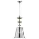 Светильник подвесной Lumina deco Veneziana Ldp 1113 sl 1 лампа 2 м² цвет серебристый