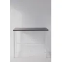 Стол барный прямоугольный Diko loft 90x40 см лдсп цвет ателье темный