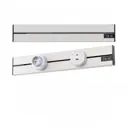 Шинопровод для розеток Arte Milano Am-track-sockets-39 серебро 392305TO/50 Silver