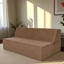 Диван раскладной Диван раскладной не мебель Клайд 190x88x100 см велюр цвет коричневый