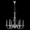 Светильник подвесной Crystal lux Arabesque sp6 chrome 6 ламп 18 м² цвет хром