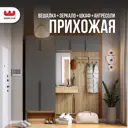 Комплект мебели для прихожей Mebelson К13 200x235x35 см ЛДСП цвет дуб крафт золотой/графит СПБ2