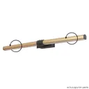 Настенный светильник светодиодный Crystal lux Prada AP16W BRASS нейтральный белый свет цвет черный