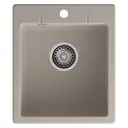 Врезная мойка Granfest Urban 242 49x42x17 см кварц цвет песочный
