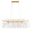 Светильник подвесной Arte Milano-2 23210.1000.10.g9.d gd 10 ламп 20 м² цвет золото