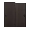 Входная дверь Бриз Штамп правый 205x96см цвет медный антик