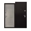 Входная дверь Бриз МП левый 205x96см цвет медный антик/серый клен