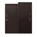 Входная дверь Бриз левый 205x86см цвет медный антик