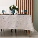 Скатерть на стол Этель Butterflies 110х круглая 110x146 см цвет бежевый