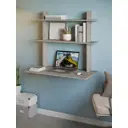 Стол подвесной Мэрдэс СтТ2 90x835x45 см ЛДСП цвет ясень шимо светлый