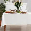 Скатерть на стол Этель Classic круглая 147x110 см цвет белый