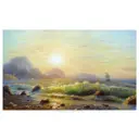 Постер Русская коллекция Утро Прибой волн 64x104 см