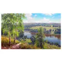 Постер Русская коллекция "Тропинка" 64x104 см