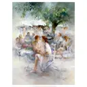 Постер Русская коллекция "Счастливый час" 64x84 см