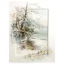 Постер Русская коллекция "На берегу залива" 64x84 см