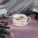 Кружка фарфоровая новогодняя 700 мл Miracle арт. 16018