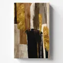 Картина без обрамления Postermarket CT7-08 "Золотая абстракция" 105x70 см