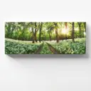 Картина без рамки Postermarket Лесная дорога 45x115 см