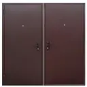 Входная дверь Foreman Ф-02 левый 205x86см цвет антик медь/медь