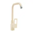 Смеситель для кухни Славен СЛ-ОД-Д93 поворотный излив 26.5 см цвет кремовый