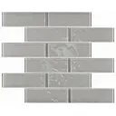 Декоративная мозаика Вива Rumba Grey 30x30см цвет Серый / серебристый