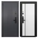 Входная дверь Torex Белла-7 левый 205x86см цвет оскуро/бьянко