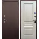 Входная дверь Rex Термо правый 205x88см цвет антик медь/алмон 25