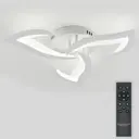 Люстра потолочная светодиодная Natali Kovaltseva lamps 81401 с пультом управления 12 м² регулируемый белый свет цвет белый