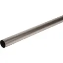 Штанга гладкая 200 см металл цвет никель