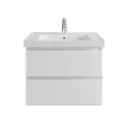 Тумба под раковину настенная SanStar Arista 70 70см с раковиной